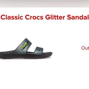 Classic Croc Glitter Sandal